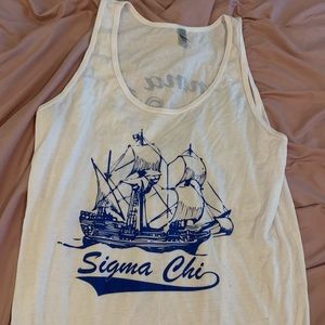 Sigma Chi fraternity Tank